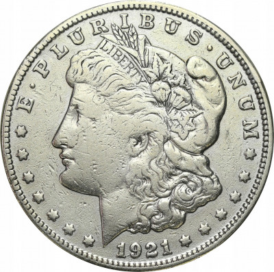 USA. 1 dolar 1921 S, San Francisco
