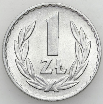 PRL. 1 złoty 1969 aluminium – RZADKI ROCZNIK