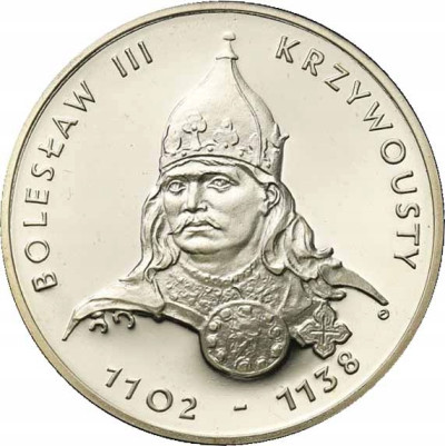 200 złotych 1982 Bolesław Krzywousty – popiersie