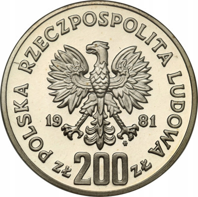 200 złotych 1981 Bolesław Śmiały