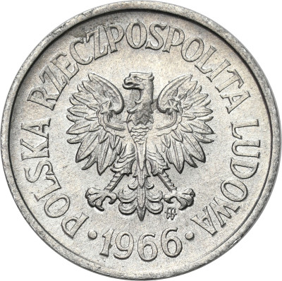 PRL. 10 groszy 1966 - PIĘKNE