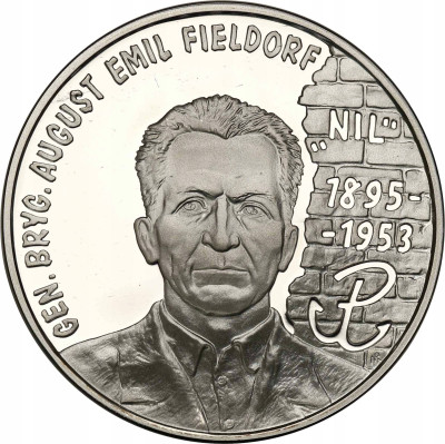 III RP. 10 złotych 1998 Generał Fieldorf