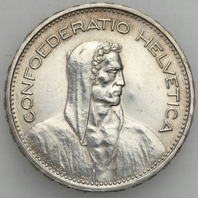 Szwajcaria, 5 franków 1932 B, Berno