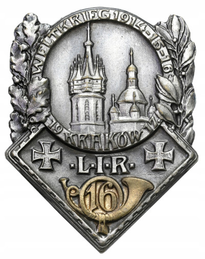 Odznaka Landwehr Infanterie Regiment 16 Kraków