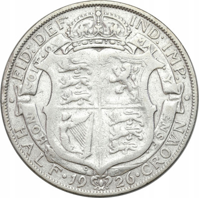 Wielka Brytania 1/2 korony 1926