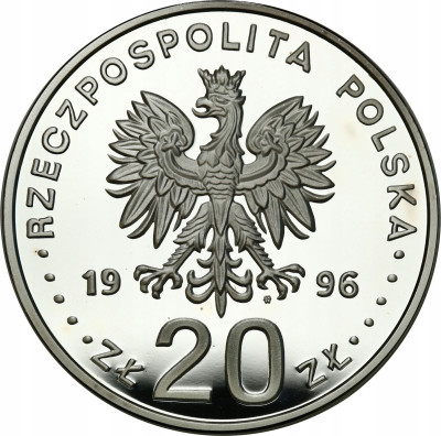 20 złotych 1996 Tysiąclecie miasta Gdańska