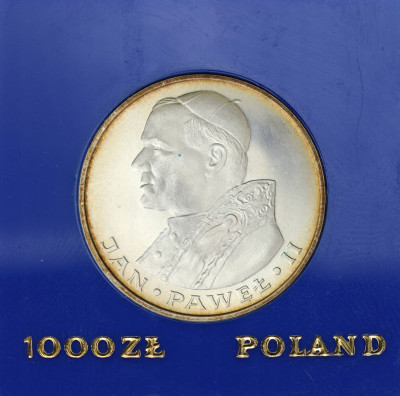 Polska PRL 1000 zł 1982 Jan Paweł