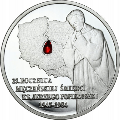 Polska 10 złotych, 2009 Jerzy Popiełuszko
