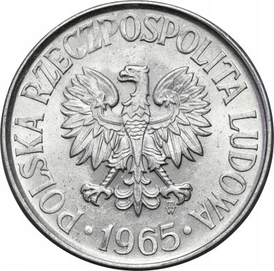 PRL. 50 groszy 1965 - RZADKI ROCZNIK
