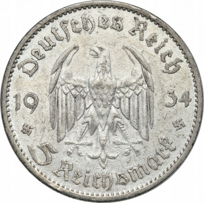 Niemcy III Rzesza 5 marek 1934 A Kościół