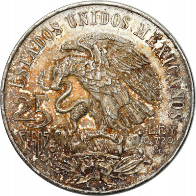 Meksyk. 25 peso, 1968