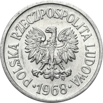 PRL. 10 groszy 1968 - PIĘKNE