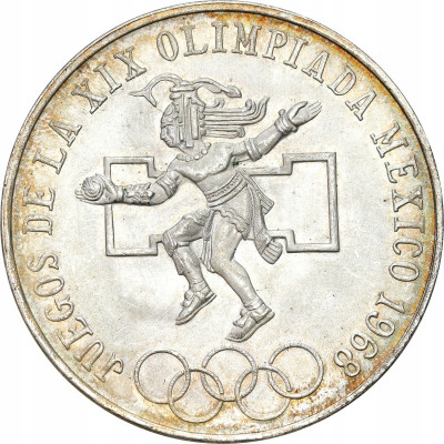 Meksyk. 25 peso, 1968