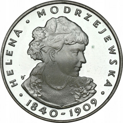 100 złotych 1975 Modrzejewska