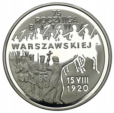 III RP. 20 złotych 1995 Bitwa Warszawska