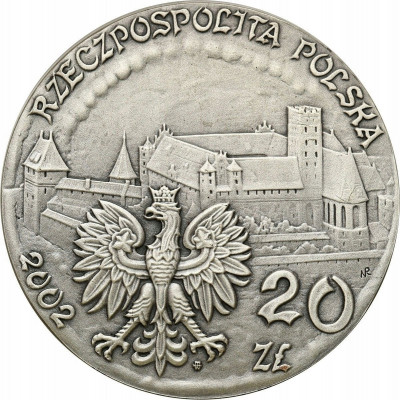 Polska III RP 20 złotych 2002 Zamek w Malborku