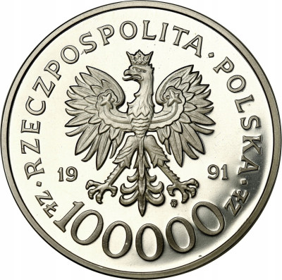 100.000 złotych 1991 Tobruk