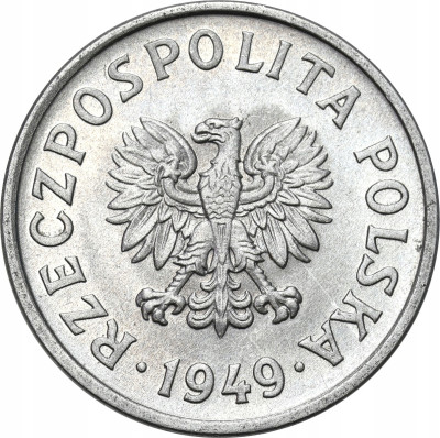 PRL. 20 groszy 1949 - PIĘKNE