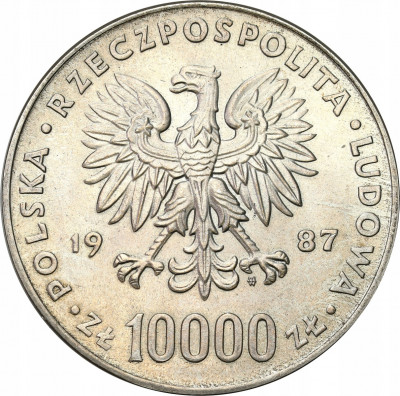 PRL. 10.000 złotych 1987 Jan Paweł II