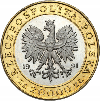 20000 złotych 1991 225 lat Mennicy