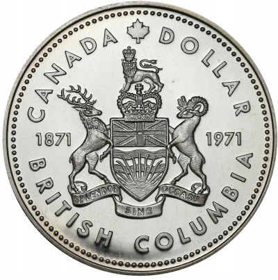 Kanada 1 dolar 1971 Kolumbia brytyjska