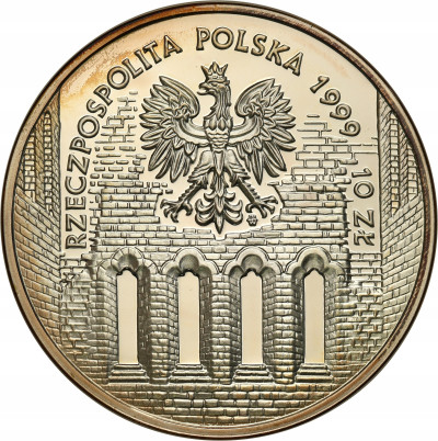 III RP. 10 złotych 1999 Jan Łaski SREBRO