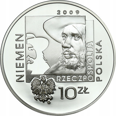 10 złotych 2009 Niemen SREBRO