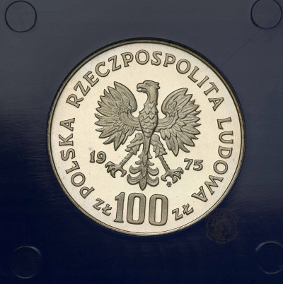 100 złotych 1975 Helena Modrzejewska - SREBRO