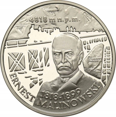 10 złotych 1999 Ernest Malinowski SREBRO