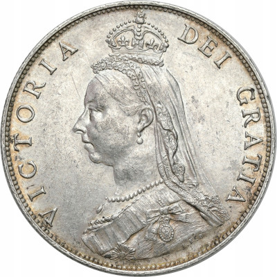 Wiktoria (1837-1901). 2 floreny 1887 - SREBRO
