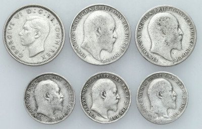 Jerzy VI, Edward VII. Pensy 1902-1937, 6 sztuk
