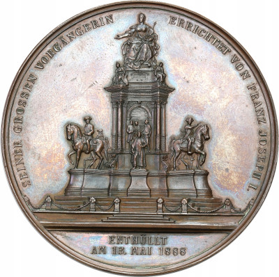 Austria. Medal, Maria Teresa 1888 - ŁADNY