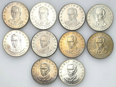 Nowotko 10 złotych 1983 zestaw 10 sztuk