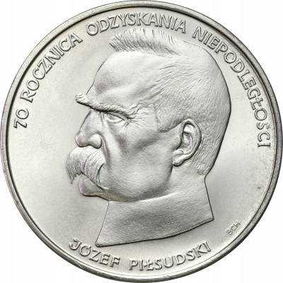 PRL 50000 złotych 1988 Józef Piłsudski, SREBRO