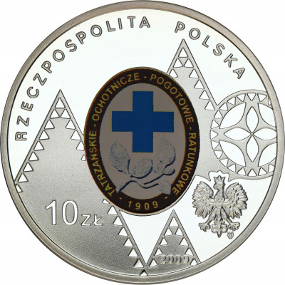 10 złotych 2009 TOPR - SREBRO