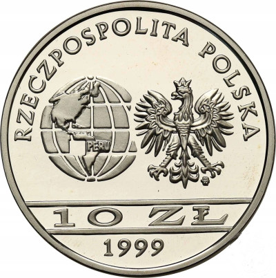 10 złotych 1999 Ernest Malinowski SREBRO
