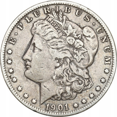 USA. Dolar 1901 O, Nowy Orlean