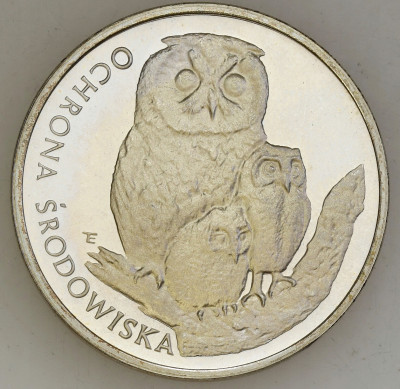 PRL.500 złotych 1986 Sowa z młodymi