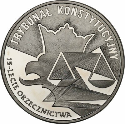 10 złotych 2001 Trybunał Konstytucyjny - SREBRO