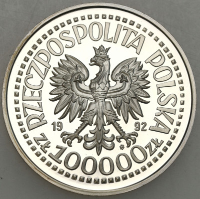 III RP. 100 000 złotych 1992 Korfanty