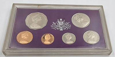 Australia, zestaw rocznikowy 1977, 6 sztuk