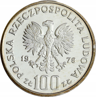 100 złotych 1978 Bóbr - Ochrona Środowiska