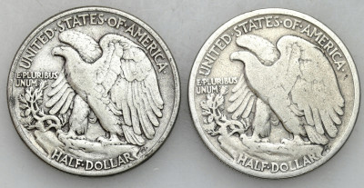 USA 1/2 dolara 1935 i 1942 zestaw 2 szt