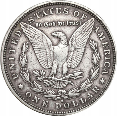 USA 1 dolar Morgan 1886 San Francisco - SREBRO