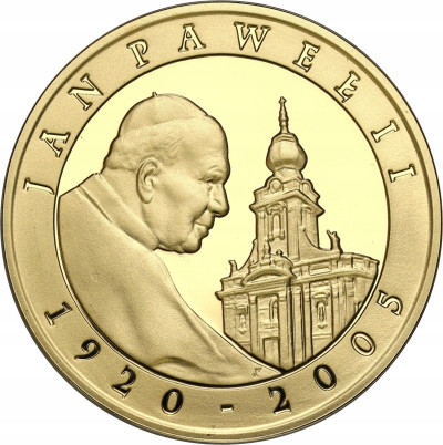 10 złotych 2005 Jan Paweł II plater - SREBRO