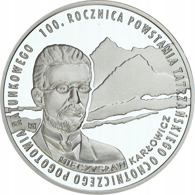 III RP. 10 złotych 2009 TOPR, SREBRO