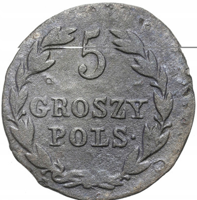 Polska XIX w./Rosja. 5 groszy 1827 IB, Warszawa