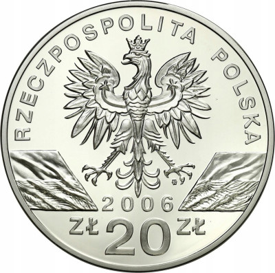 III RP 20 złotych 2006 Świstak- SREBRO