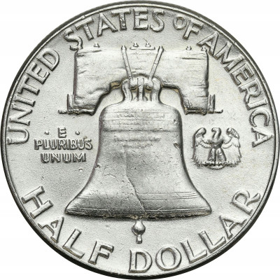 USA 1/2 dolara 1961 Franklin - SREBRO