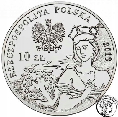 III RP 10 zł 2013 Powstanie Styczniowe, SREBRO
